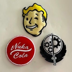 Bundle of Three Fallout Patches